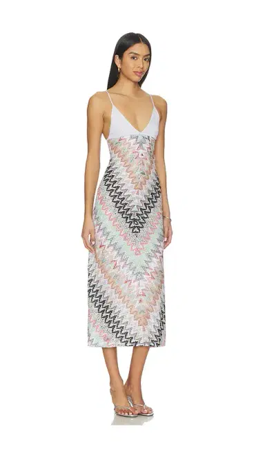 Missoni Sleeveless Long Dress | Thumbnail 2 Missoni Sleeveless Long Dress | Thumbnail 2