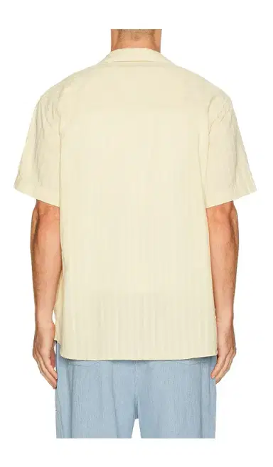 KAPPY DESIGN Jacquard Open Collar Shirt | Thumbnail 2