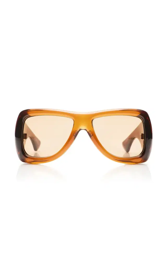 Saint Laurent Howl Mask-Frame Acetate Sunglasses