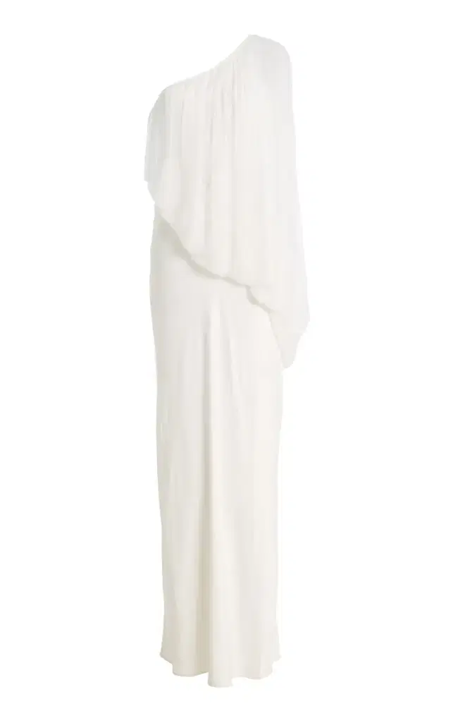 Third Form Solstice One-Shoulder Chiffon Maxi Dress