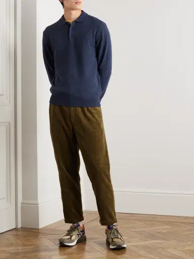 Beams Plus Wool Polo Shirt - Men | Thumbnail 2 Beams Plus Wool Polo Shirt - Men | Thumbnail 2