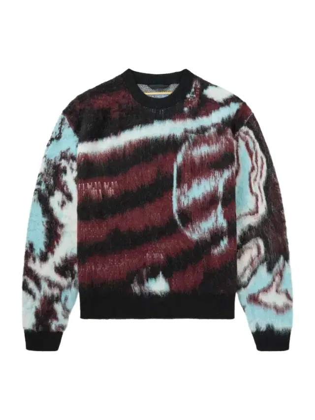 Brushed Knitted Sweater - Men