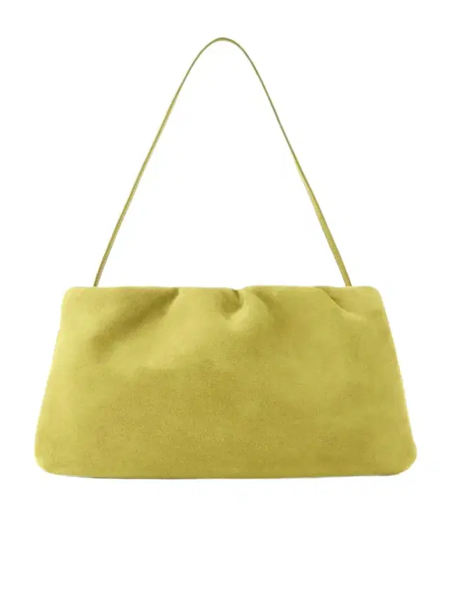 Bourse Xl Gathered Suede Shoulder Bag