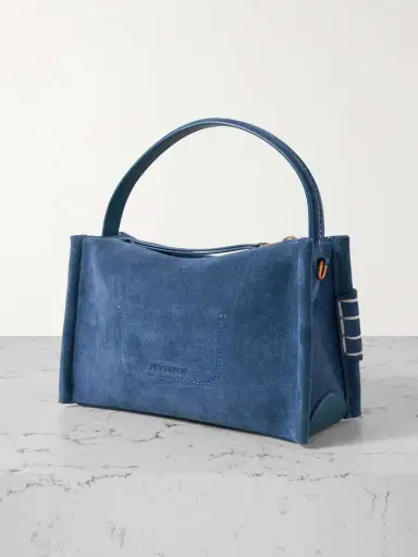 JW Anderson Loafer Small Suede Shoulder Bag | Thumbnail 3 JW Anderson Loafer Small Suede Shoulder Bag | Thumbnail 3