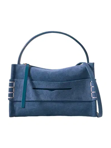 JW Anderson Loafer Small Suede Shoulder Bag | Thumbnail 1 JW Anderson Loafer Small Suede Shoulder Bag | Thumbnail 1