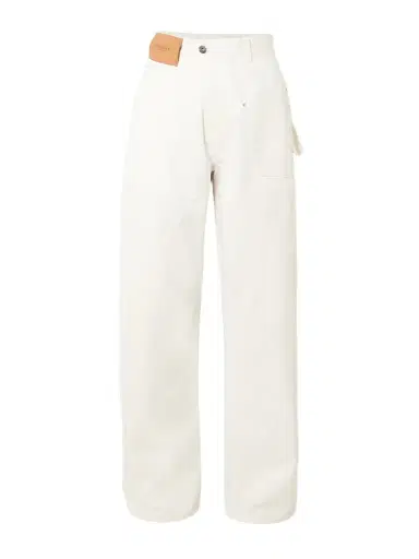 JW Anderson Twisted Paneled High-rise Jeans | Thumbnail 1