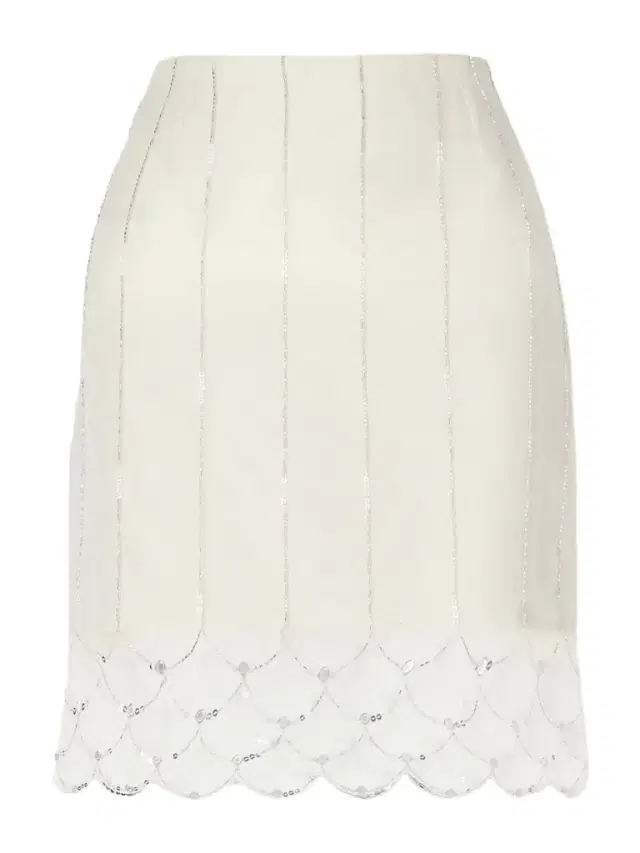 Triumph Embellished Silk-organza Skirt