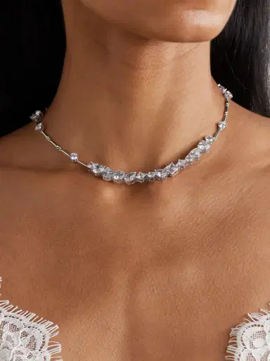 Completedworks Rhodium-plated Cubic Zirconia Necklace | Thumbnail 2