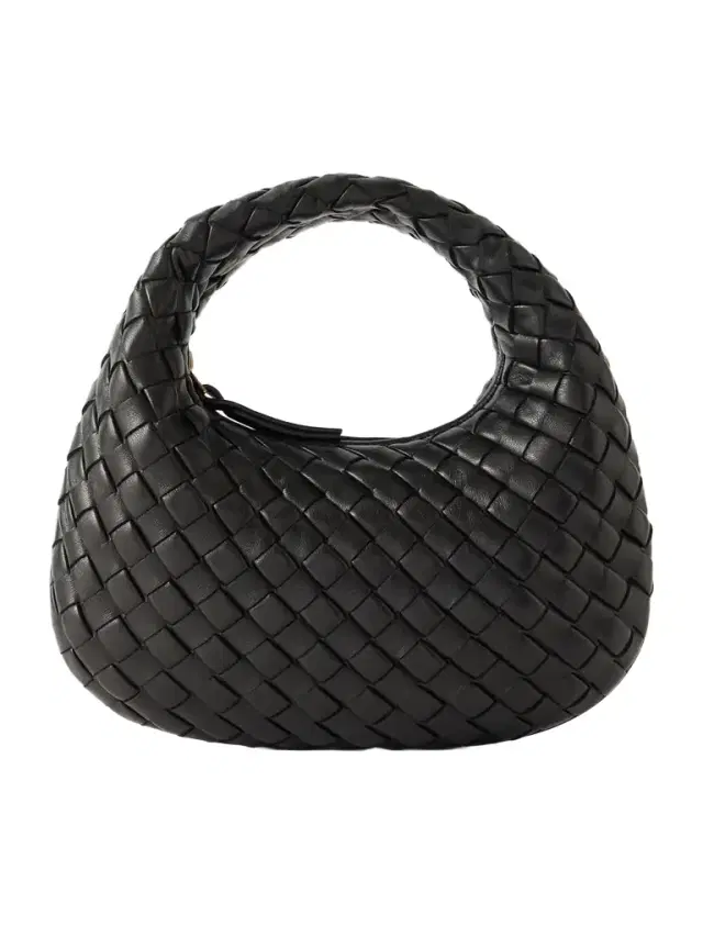 Baby Veneta Intrecciato Leather Shoulder Bag