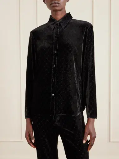 Gucci Devoré-velvet Shirt | Thumbnail 3 Gucci Devoré-velvet Shirt | Thumbnail 3