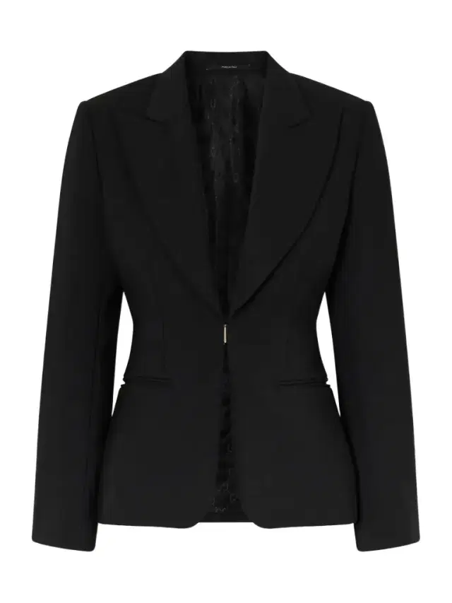 Wool-blend Blazer