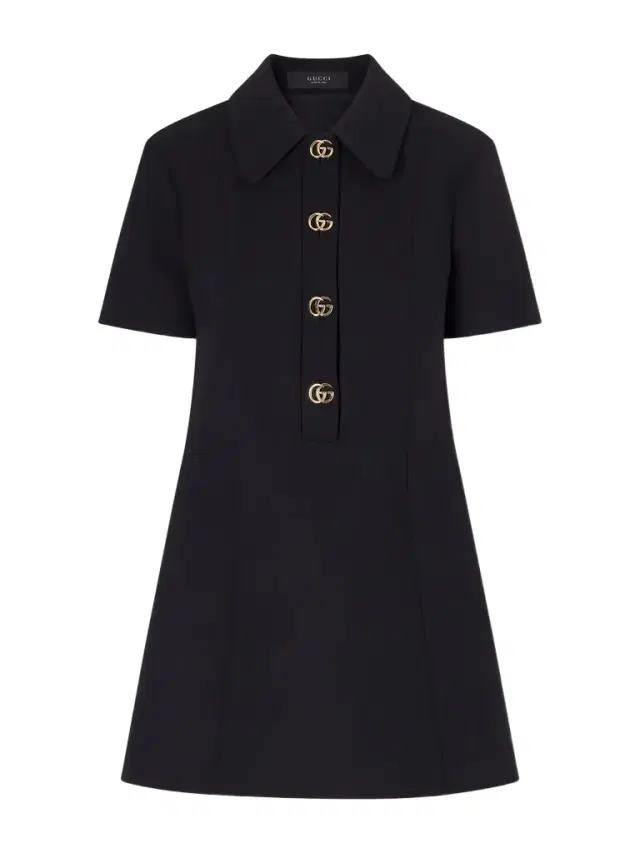 Wool-crepe Mini Dress