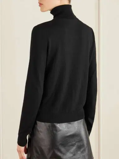 Gucci Embroidered Wool Turtleneck Sweater | Thumbnail 4