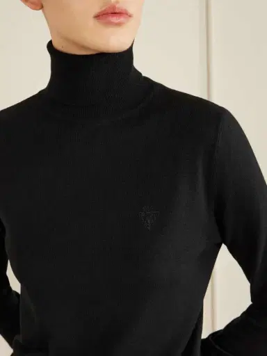 Gucci Embroidered Wool Turtleneck Sweater | Thumbnail 5