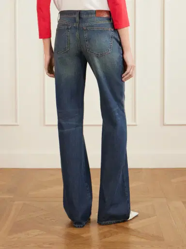Gucci Horsebit-embellished Mid-rise Wide-leg Jeans | Thumbnail 4 Gucci Horsebit-embellished Mid-rise Wide-leg Jeans | Thumbnail 4