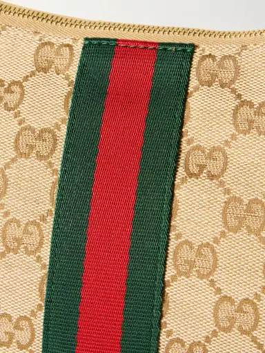 Gucci Lunetta Leather-trimmed Canvas-jacquard Shoulder Bag | Thumbnail 4 Gucci Lunetta Leather-trimmed Canvas-jacquard Shoulder Bag | Thumbnail 4