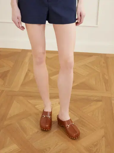 Gucci Embellished Studded Leather Clogs | Thumbnail 2 Gucci Embellished Studded Leather Clogs | Thumbnail 2