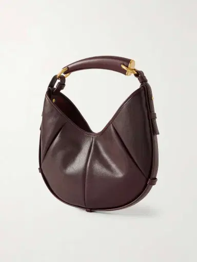 Saint Laurent Mombasa Paneled Leather Shoulder Bag | Thumbnail 4 Saint Laurent Mombasa Paneled Leather Shoulder Bag | Thumbnail 4