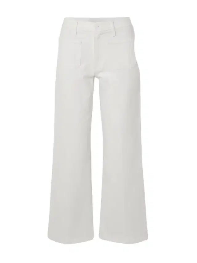 Patch Pocket Maven Ankle Mid-rise Straight-leg Jeans