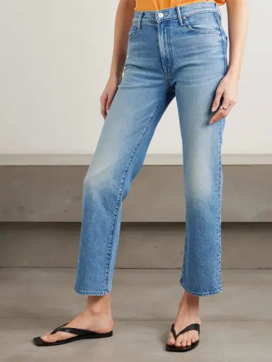 Mother The Kick It Ankle Mid-rise Bootcut Jeans | Thumbnail 3