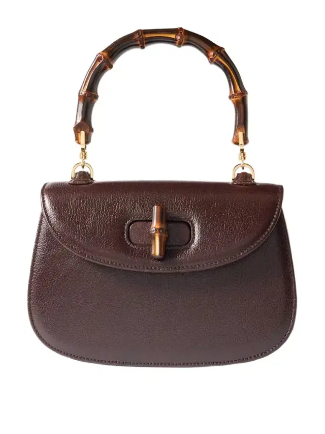 Bamboo 1947 Small Textured-leather Tote
