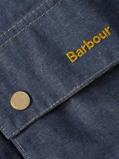 Barbour Asker Cotton Corduroy-trimmed Denim Jacket | Thumbnail 5 Barbour Asker Cotton Corduroy-trimmed Denim Jacket | Thumbnail 5