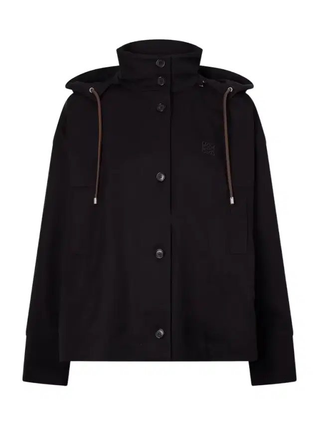 Hooded Cotton And Silk-blend Canvas Jacket