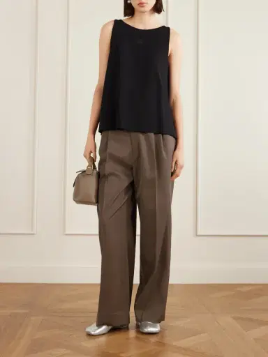 Loewe Anagram Embroidered Ribbed-knit Tank Top | Thumbnail 2 Loewe Anagram Embroidered Ribbed-knit Tank Top | Thumbnail 2