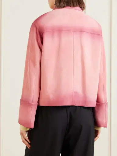 Loewe Distressed Suede Jacket | Thumbnail 4 Loewe Distressed Suede Jacket | Thumbnail 4