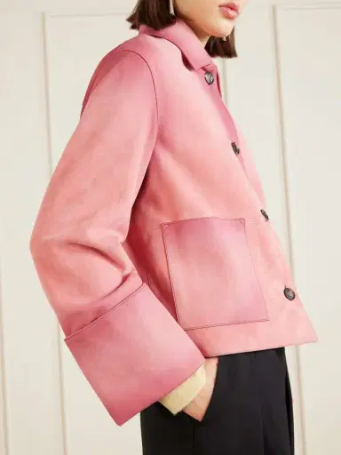 Loewe Distressed Suede Jacket | Thumbnail 5 Loewe Distressed Suede Jacket | Thumbnail 5