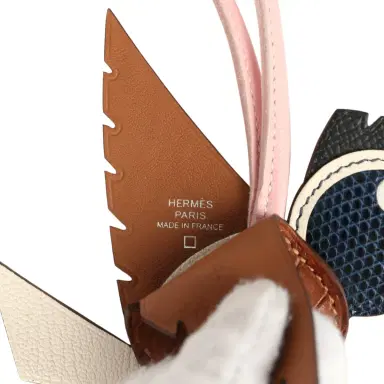 HERMÈS Hermes Birdy Charm Fauve, Nata, Black, Blanc, Bleu Saphir, Rose Sakura Matte Alligator Mississippiensis, Epsom, Shiny Lizard Niloticus, Chevre Mysore, Milo Lambskin Palladium Hardware | Thumbnail 3 HERMÈS Hermes Birdy Charm Fauve, Nata, Black, Blanc, Bleu Saphir, Rose Sakura Matte Alligator Mississippiensis, Epsom, Shiny Lizard Niloticus, Chevre Mysore, Milo Lambskin Palladium Hardware | Thumbnail 3