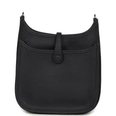 HERMÈS Hermes Evelyne 23 Caban Clemence Palladium Hardware | Thumbnail 4