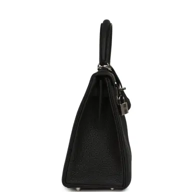 HERMÈS Hermes Kelly Retourne 25 Black Togo Palladium Hardware | Thumbnail 3 HERMÈS Hermes Kelly Retourne 25 Black Togo Palladium Hardware | Thumbnail 3