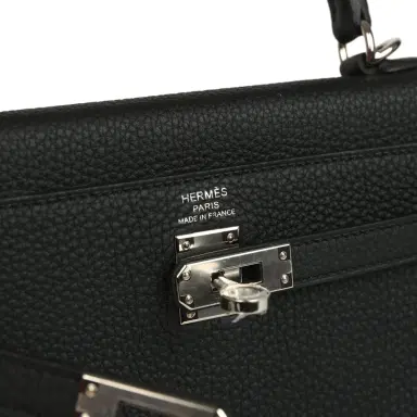HERMÈS Hermes Kelly Retourne 25 Black Togo Palladium Hardware | Thumbnail 7 HERMÈS Hermes Kelly Retourne 25 Black Togo Palladium Hardware | Thumbnail 7