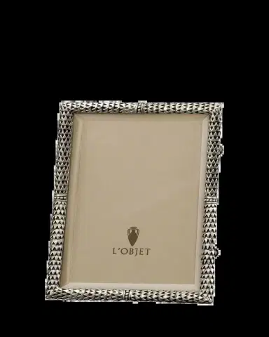 L'Objet Scales Platinum Picture Frame, 5" x 7" | Thumbnail 2
