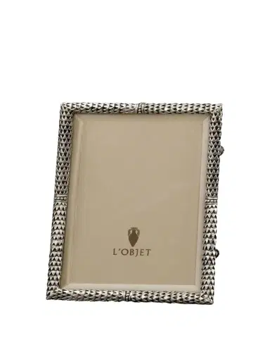 L'Objet Scales Platinum Picture Frame, 5" x 7" | Thumbnail 1
