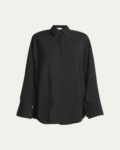 Loewe Wool Button Down Blouse | Thumbnail 5