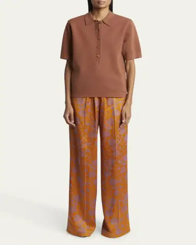Dries Van Noten Toamsa Polo Wool Shirt | Thumbnail 2