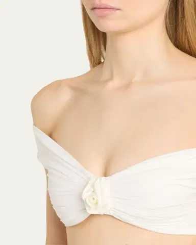 Maygel Coronel Sauco Off-Shoulder Two-Piece Swimsuit | Thumbnail 4 Maygel Coronel Sauco Off-Shoulder Two-Piece Swimsuit | Thumbnail 4
