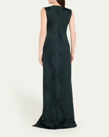 Dries Van Noten Delina Long Dress | Thumbnail 3 Dries Van Noten Delina Long Dress | Thumbnail 3