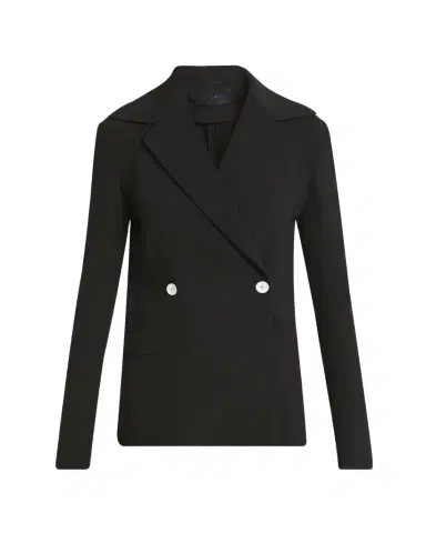 Proenza Schouler Marine Double Breasted Bi-Stretch Suiting Jacket | Thumbnail 1 Proenza Schouler Marine Double Breasted Bi-Stretch Suiting Jacket | Thumbnail 1