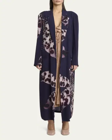 Dries Van Noten Rasti Long Studded Coat | Thumbnail 2