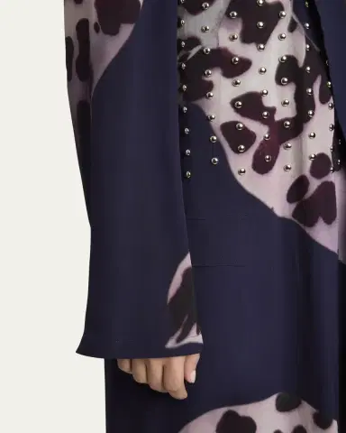 Dries Van Noten Rasti Long Studded Coat | Thumbnail 5