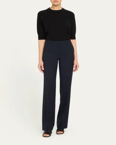 Dries Van Noten Parchia Bis Straight Leg Wool Pants | Thumbnail 2 Dries Van Noten Parchia Bis Straight Leg Wool Pants | Thumbnail 2