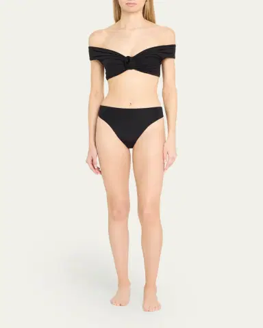 Maygel Coronel Sauco Off-Shoulder Two-Piece Swimsuit | Thumbnail 2 Maygel Coronel Sauco Off-Shoulder Two-Piece Swimsuit | Thumbnail 2