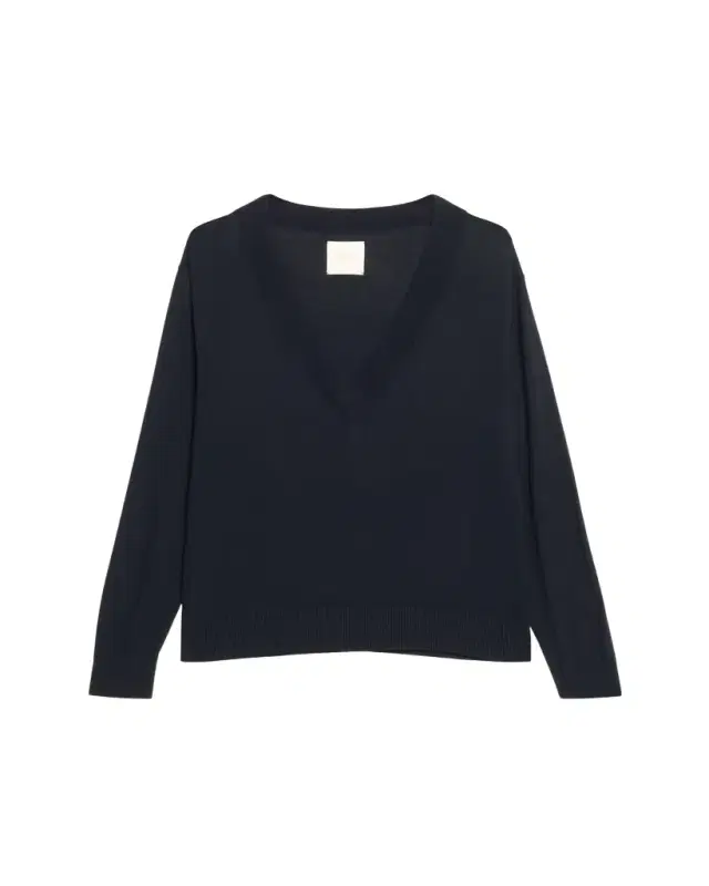 TWP Perfect Deep V Wool Sweater