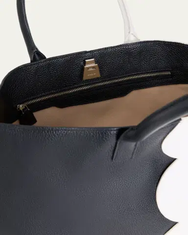 Akris AI Small Scalloped Colorblock Top-Handle Bag | Thumbnail 4