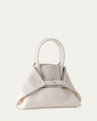 Akris Ai Little Canvas & Leather Top-Handle Bag | Thumbnail 2