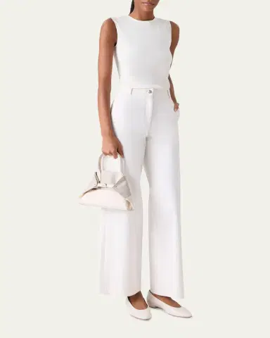 Akris Ai Little Canvas & Leather Top-Handle Bag | Thumbnail 5