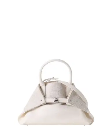 Akris Ai Little Canvas & Leather Top-Handle Bag | Thumbnail 1